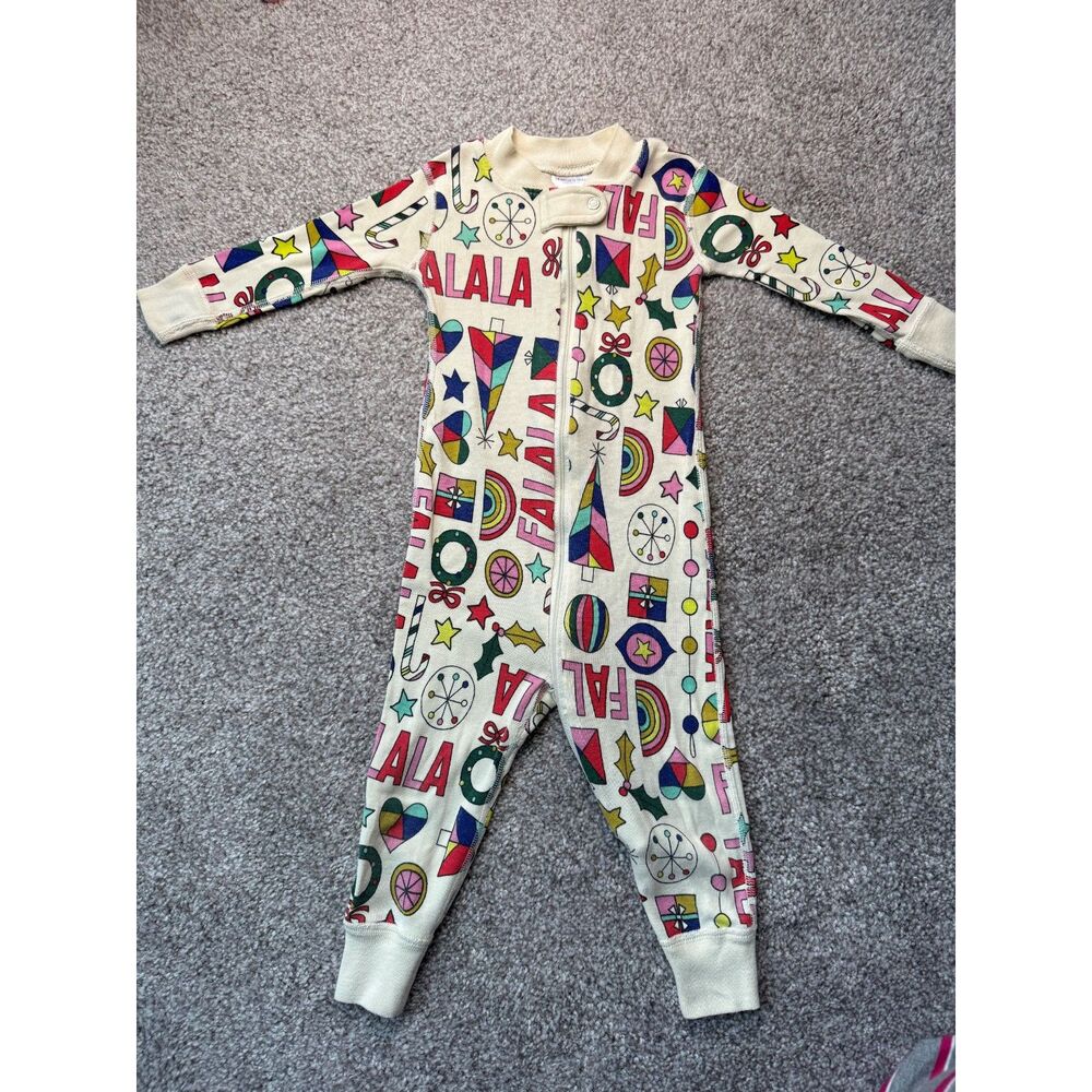 Hanna Andersson Falalala Sleeper Pajamas 12-18 Months